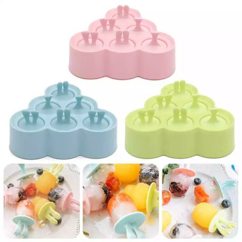 UNIVERSAL - MOLDE verde PARA HELADOS NATURALES TIPO CHUPÓN