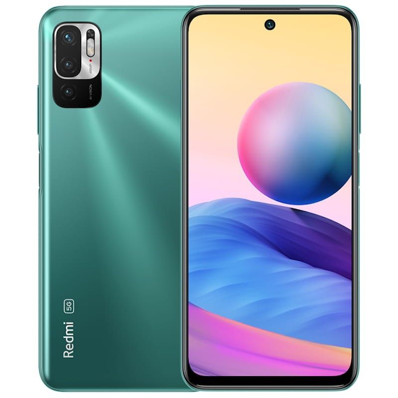 XIAOMI - Xiaomi Redmi Note 10 5g Dual Sim 128 Gb Verde Aurora 6gb Ram