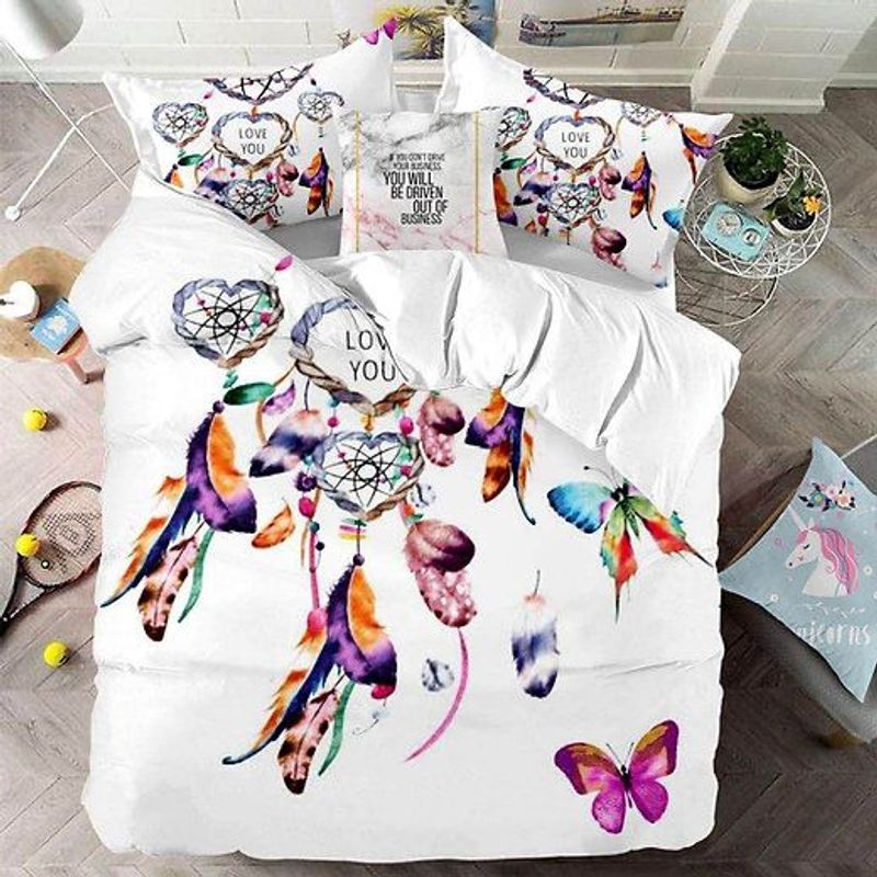 GENERICO - Cubrecama Quilt de Verano 2 Plazas -  Blanco Atrapasueños 030