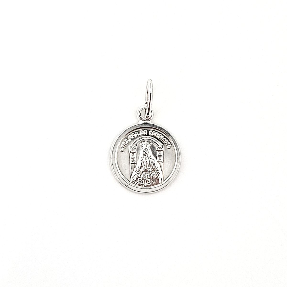 COGGIOLA - Colgante Medalla Virgen De Coromoto 12mm Plata Fina 925