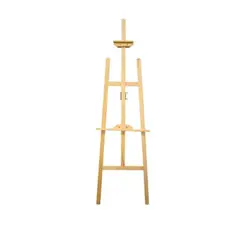 GENERICO - Atril Caballete Para Pintar De Madera Ajustable 170cm Pcz