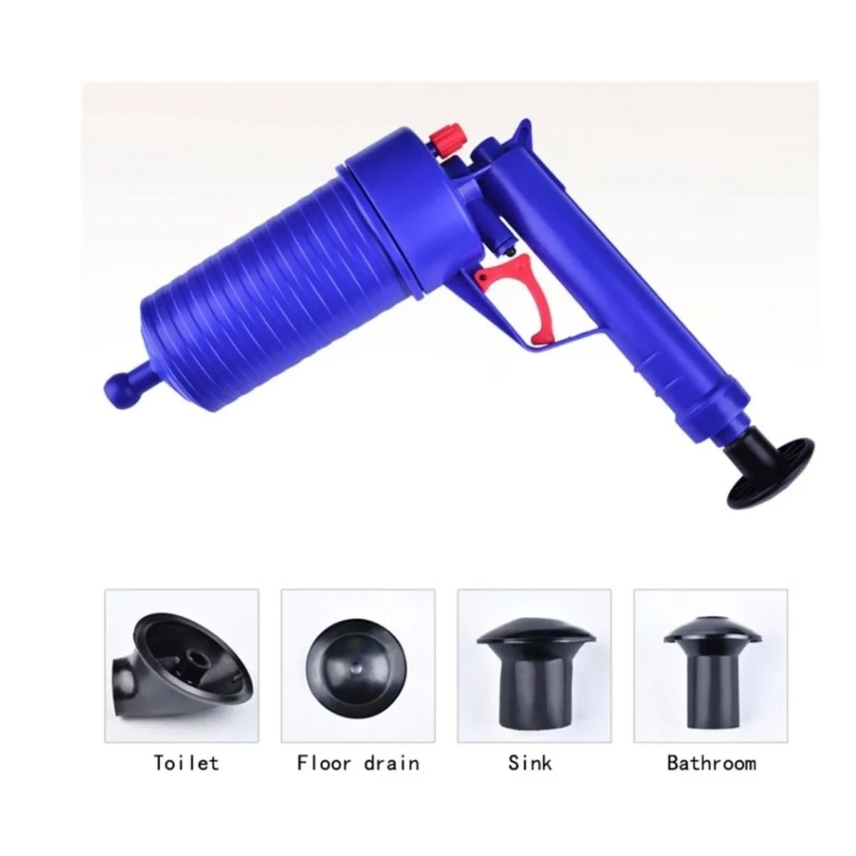 GENERICO - Destapador De Cañerías Baños Wc Tinas Fregadero