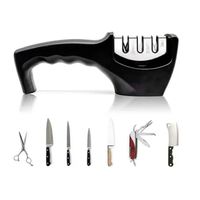 Afilador De Cuchillos Manual De 3 Etapas Piedra Para Afilar