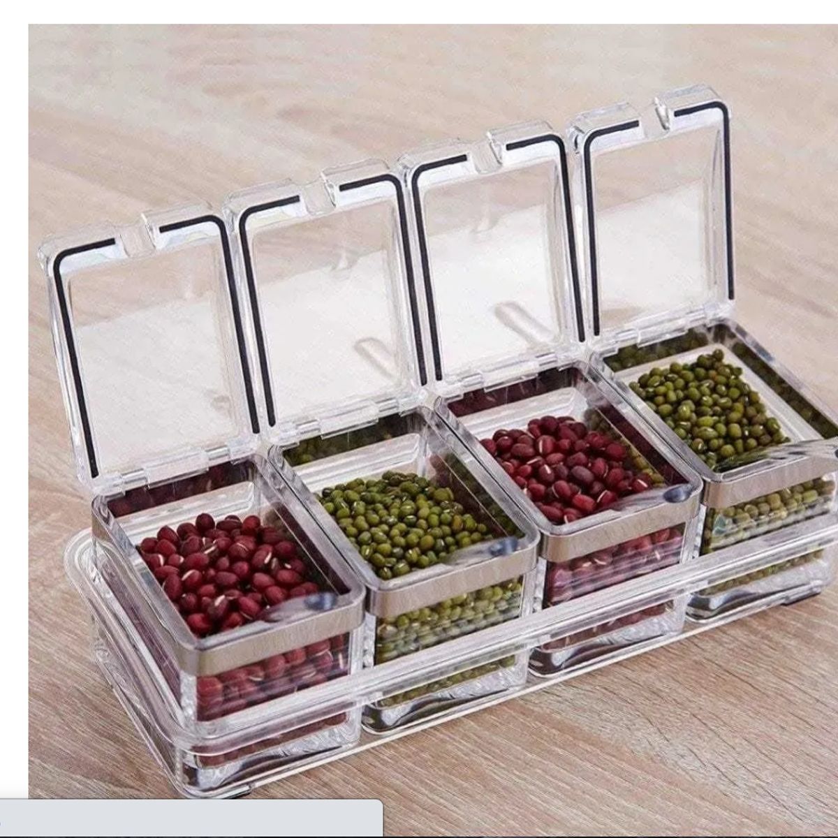 GENERICO - Especieros Frascos Condimentos Cocina Organizador Hogar