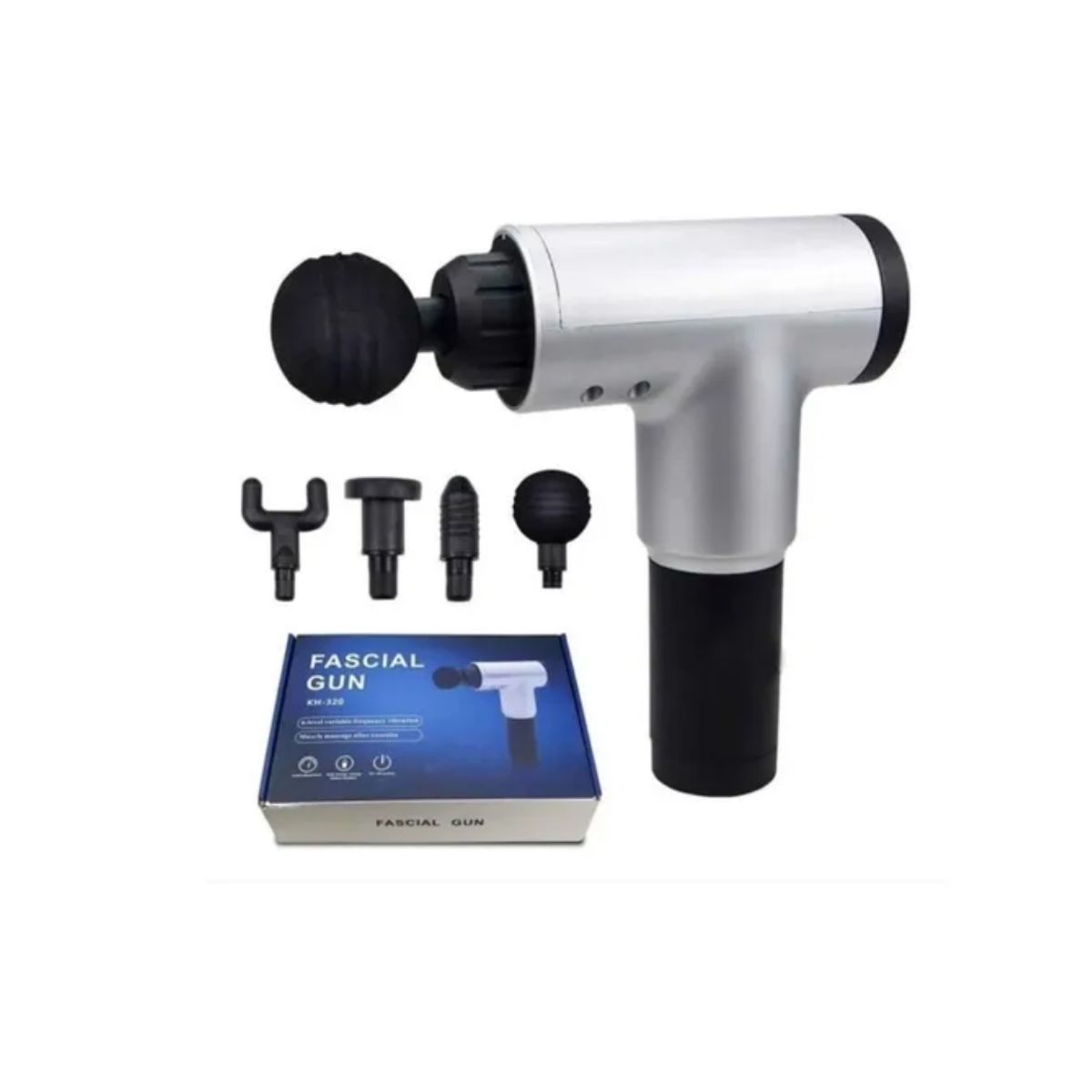 GENERICO - PISTOLA MASAJEADORA CORPORAL FACIAL GUN