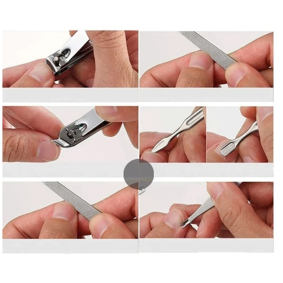 GENERICO - Kit Manicure Set Para Uñas Corta Uñas Set Pedicure Kit Uñas