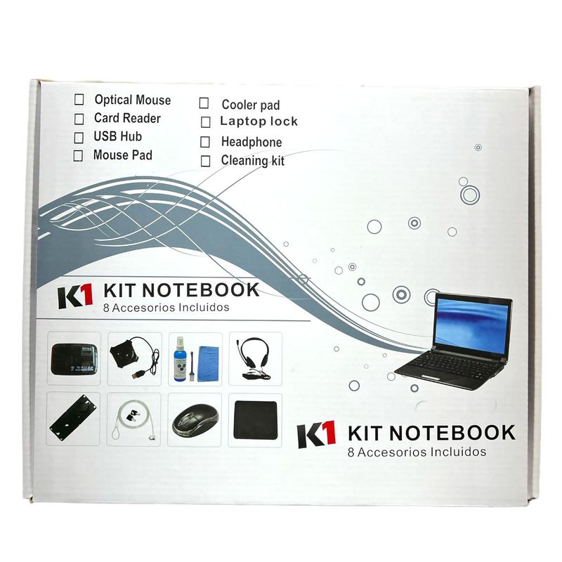 UNIVERSAL - KIT MANTENCION Y SEGURIDAD PARA NOTEBOOK Y PC