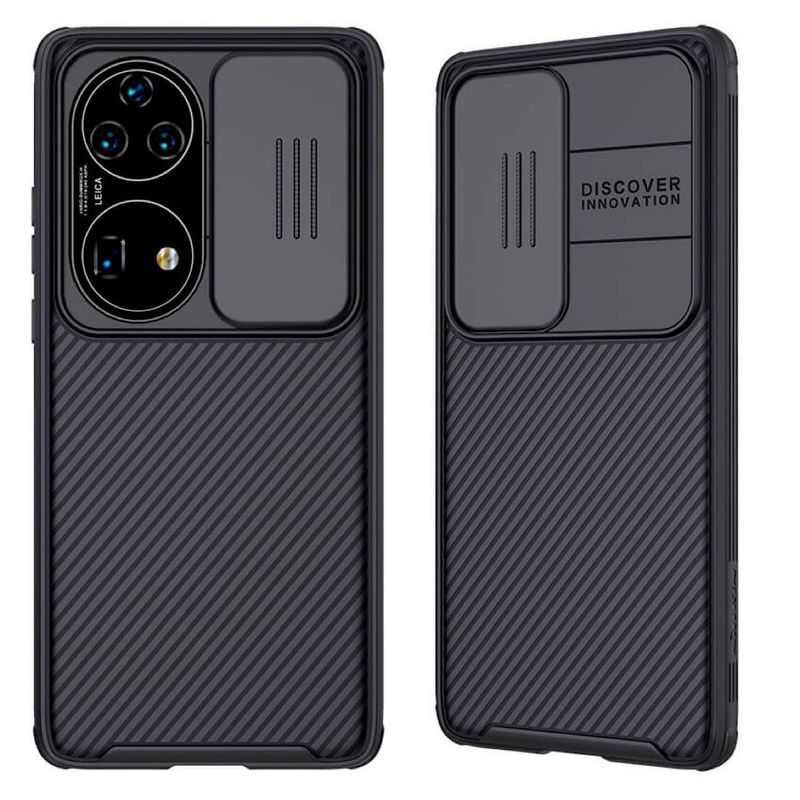 NILLKIN - Carcasa Camshield Pro Para Huawei P50 Pro - Negro