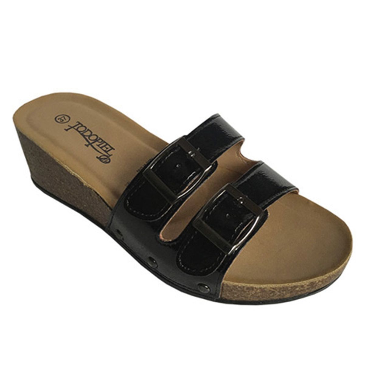 TODOPIEL - Sandalia Mujer Negro Todopiel