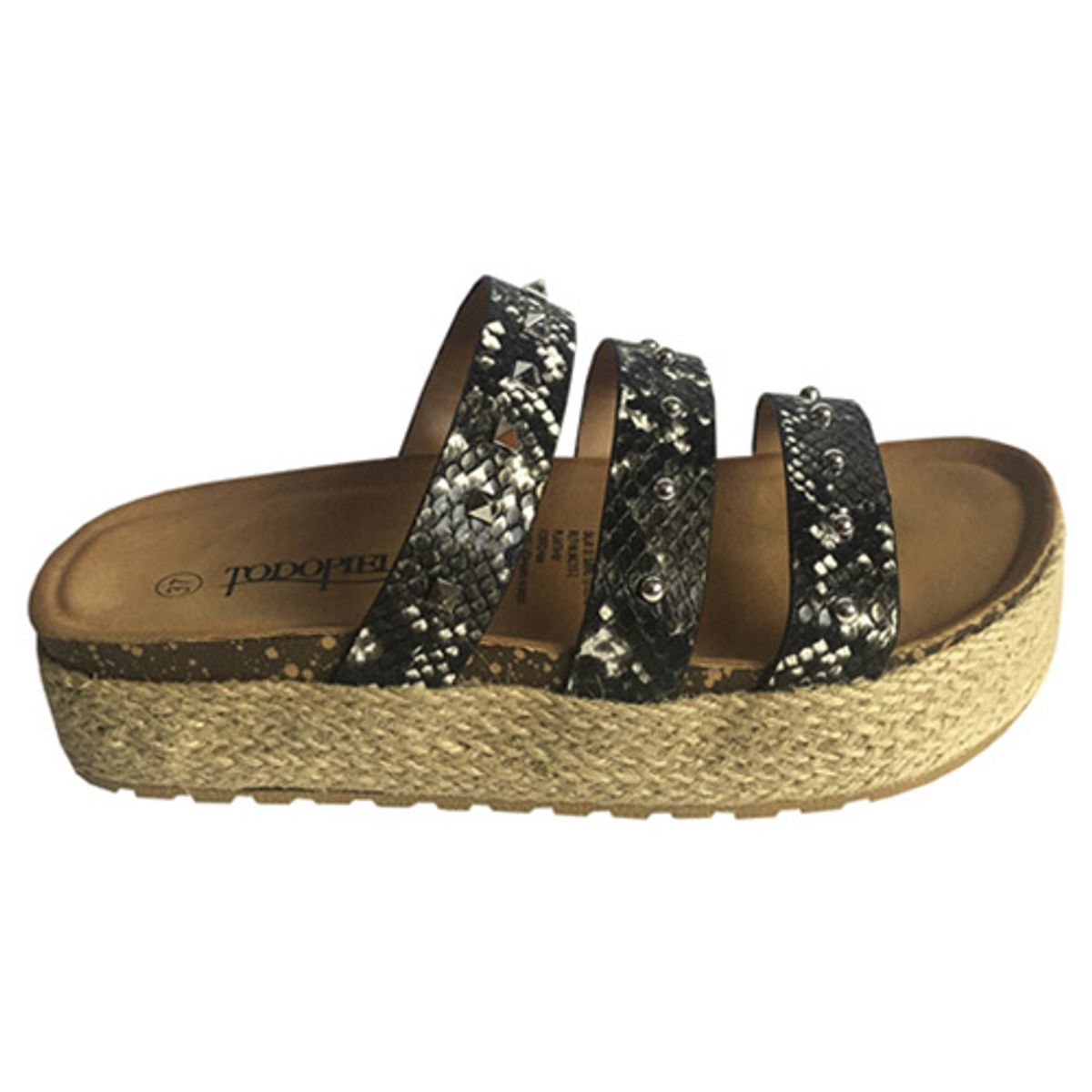 TODOPIEL - Sandalia Mujer Negro Todopiel