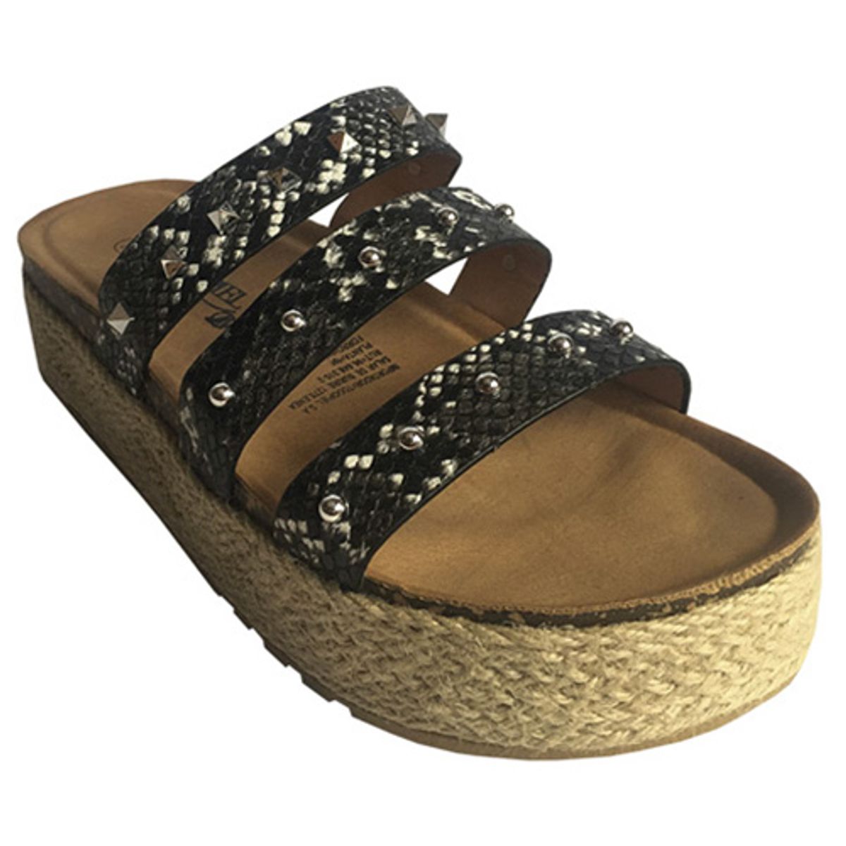 TODOPIEL - Sandalia Mujer Negro Todopiel