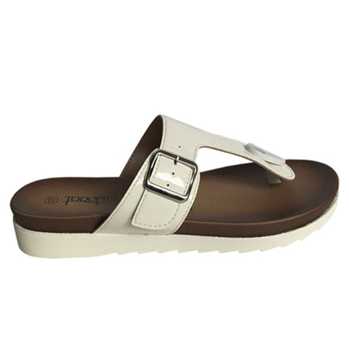 TODOPIEL - Sandalia Mujer Blanco Todopiel