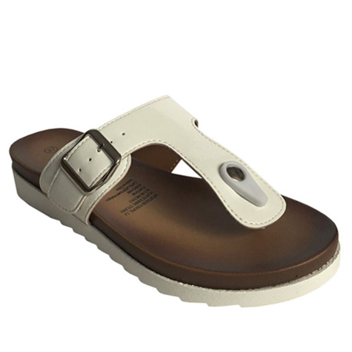 TODOPIEL - Sandalia Mujer Blanco Todopiel