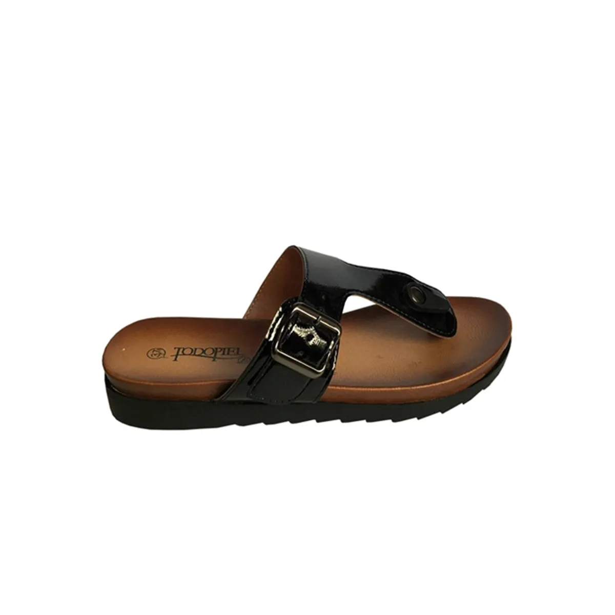TODOPIEL - Sandalia Mujer Negro Todopiel