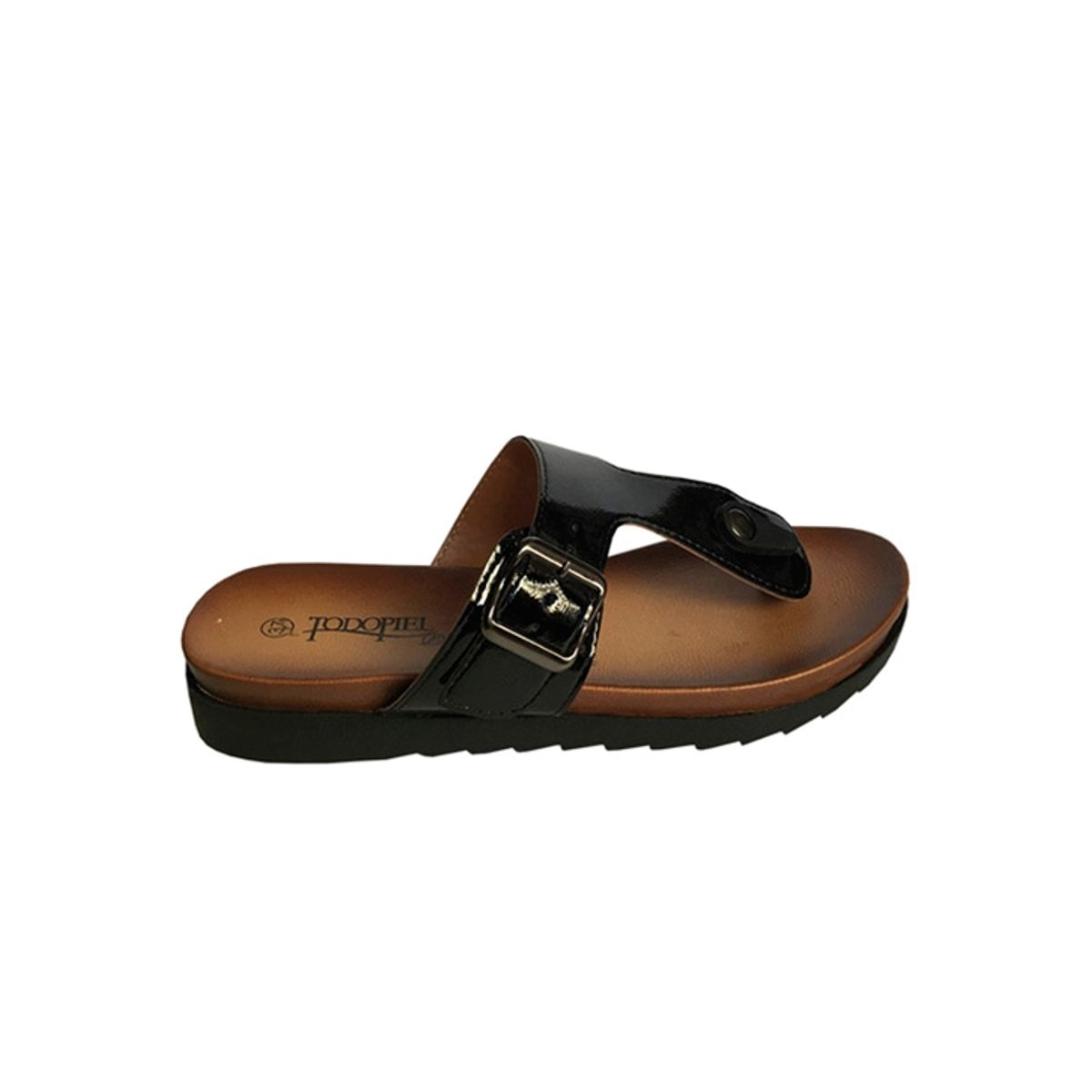 TODOPIEL - Sandalia Mujer Negro Todopiel