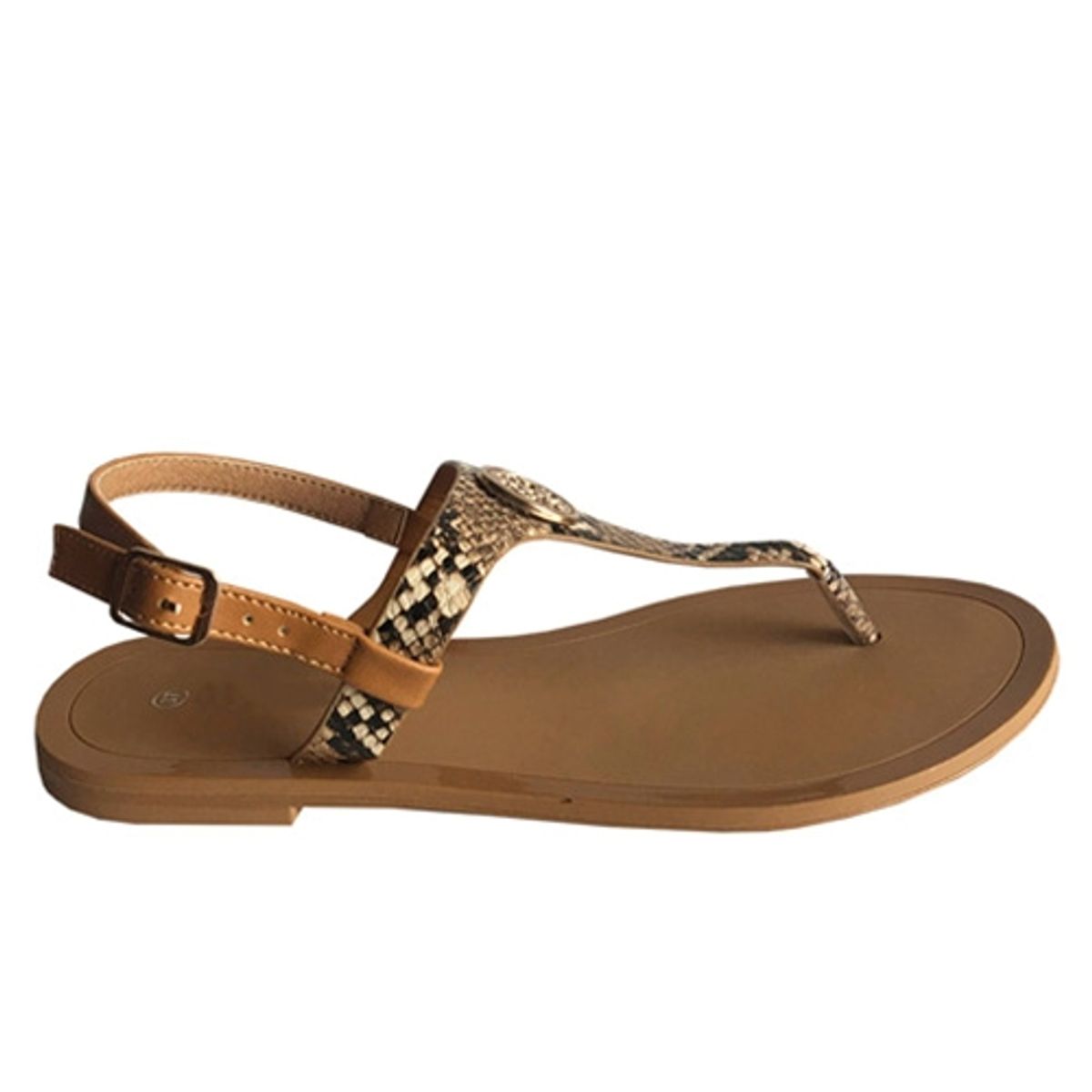 TODOPIEL - Sandalia Mujer Café Todopiel