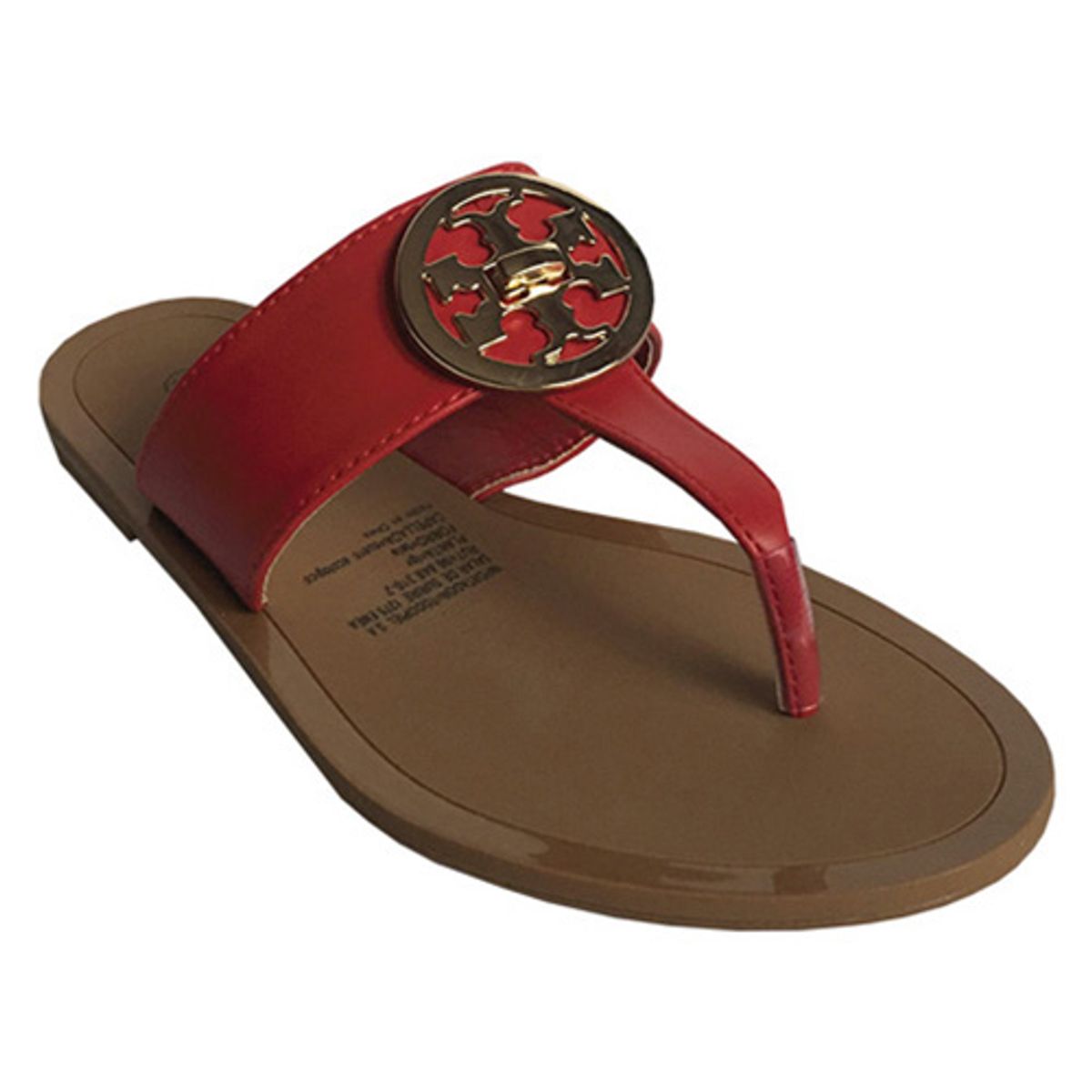 TODOPIEL - Sandalia Mujer Rojo Todopiel