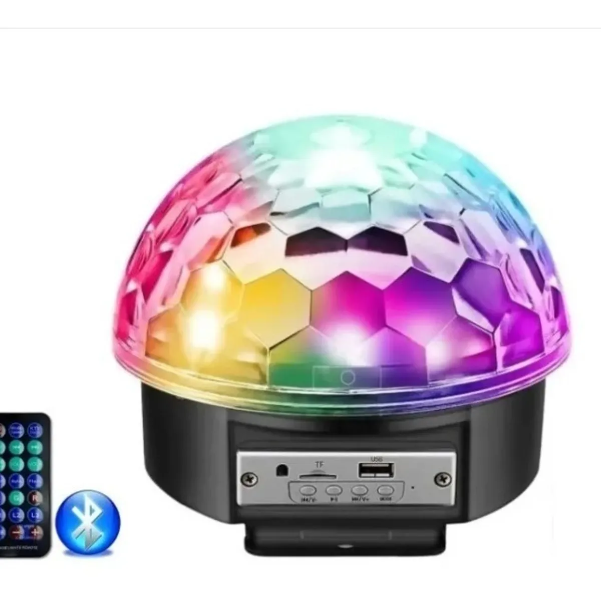 IRM - Bola Disco Rítmica Luces De Fiesta con bluetooth