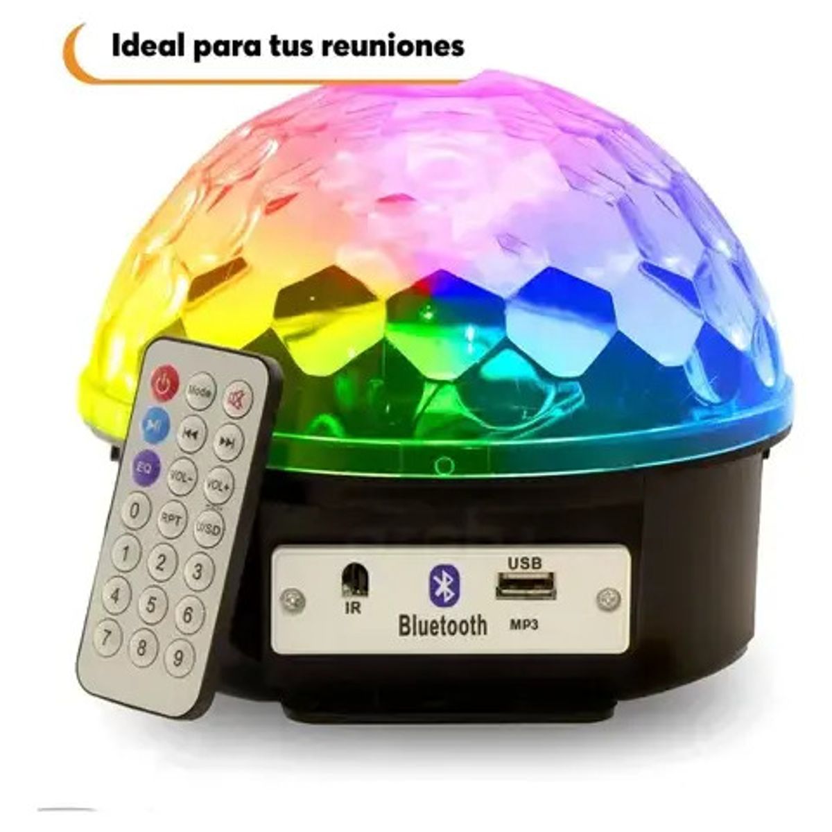IRM - Bola Disco Rítmica Luces De Fiesta con bluetooth