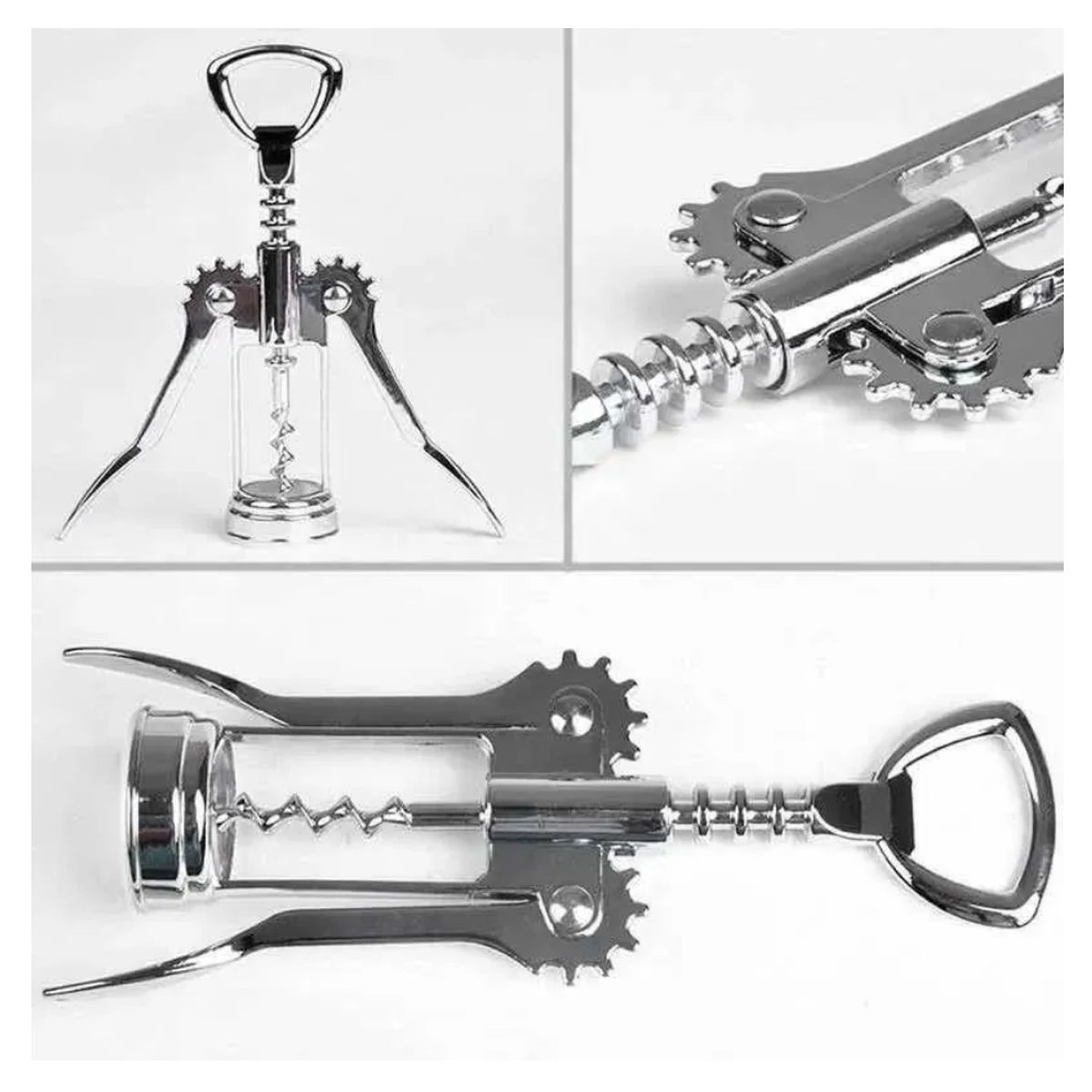 GENERICO - Destapador Sacacorchos Abridor De Botellas