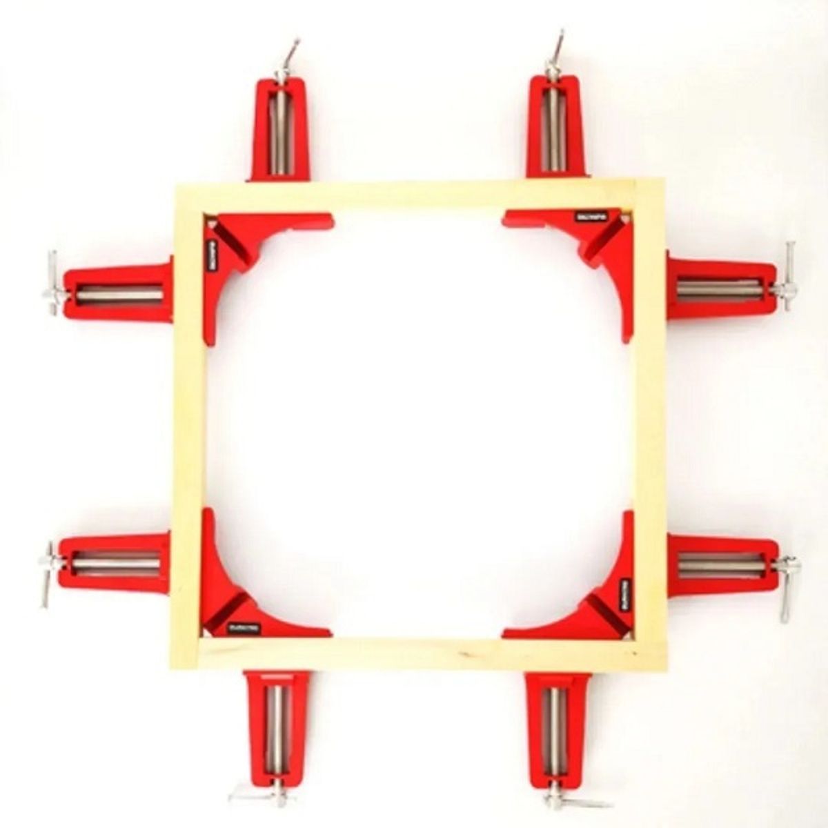 GENERICO - Pack 8 Prensa Escuadra Esquinera Para Madera Prensa Carpintero.
