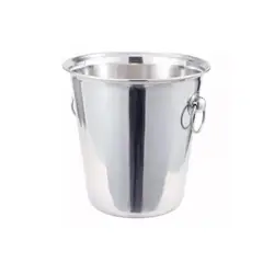 GENERICO - Hielera Con Asas 24cm Balde Champagne Champaña Hielo Tragos