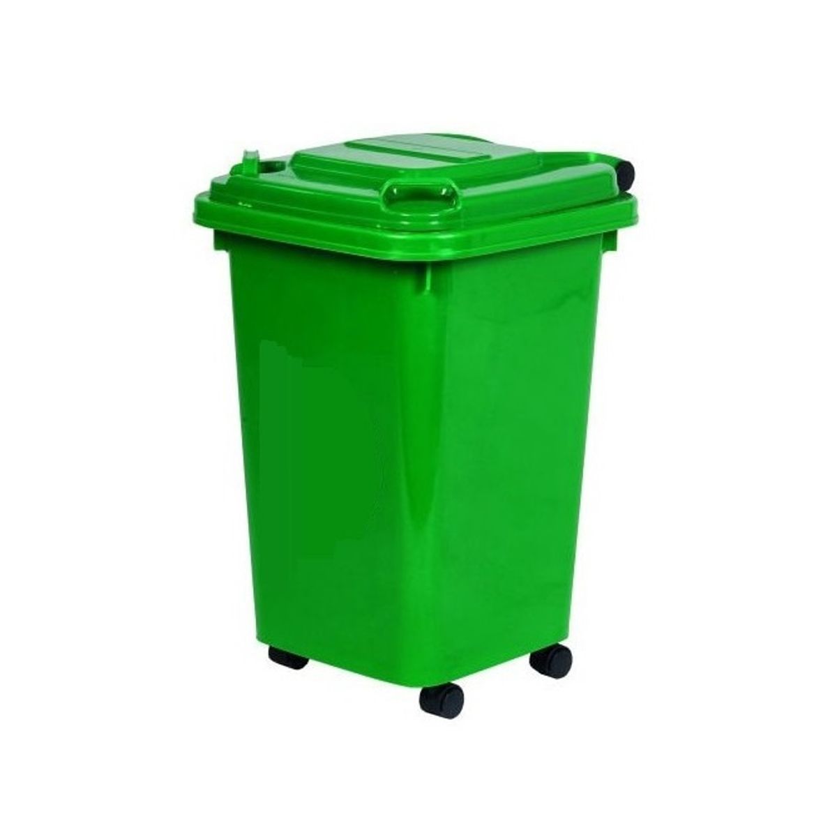 Basurero Contenedor De Basura 50 Litros Con Ruedas - Verde, marca GENERICO - Foto Principal