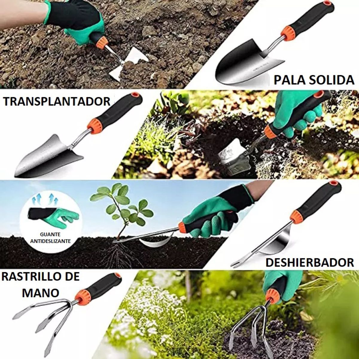 GENERICO - Set 62 Pcs Jardinería Pro De Todo Tipo - Suculentas - Jardín