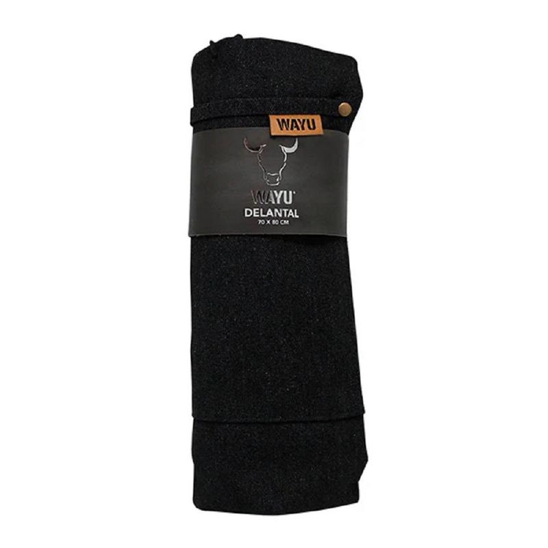 WAYU - Delantal Parrillero BBQ Wayu - Negro