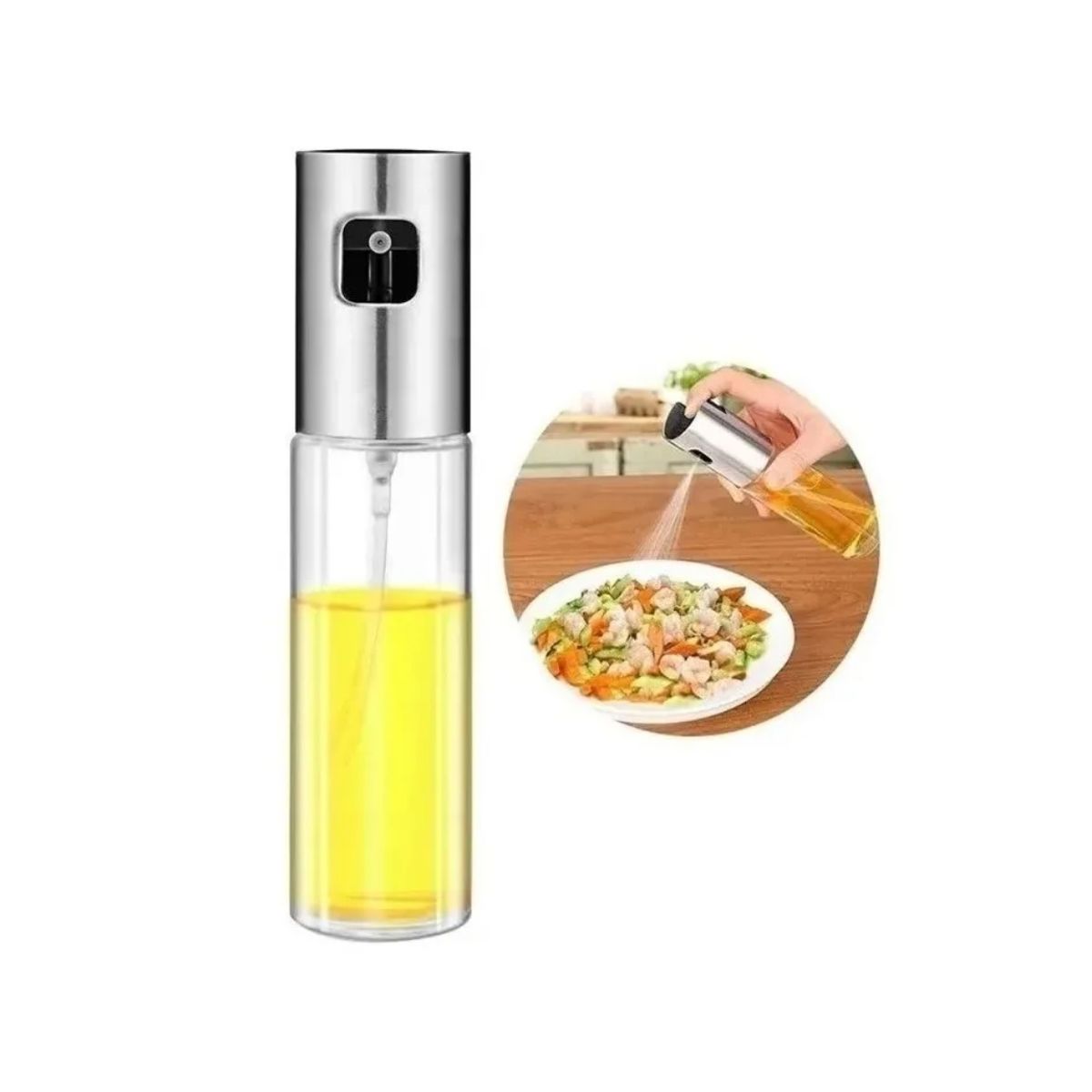 GENERICO - Dispensador Spray Aceite Rociador Aceitero Pulverizador