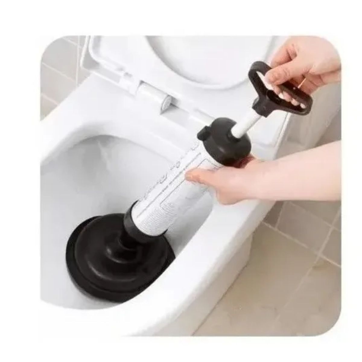 GENERICO - Sopapo Destapador De Presión Tubería Cañería Cocina Baño