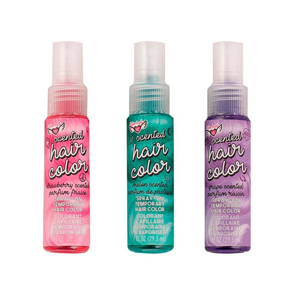 FASHION ANGELS - Spray para Pintar Pelo de Colores Fashion Angels