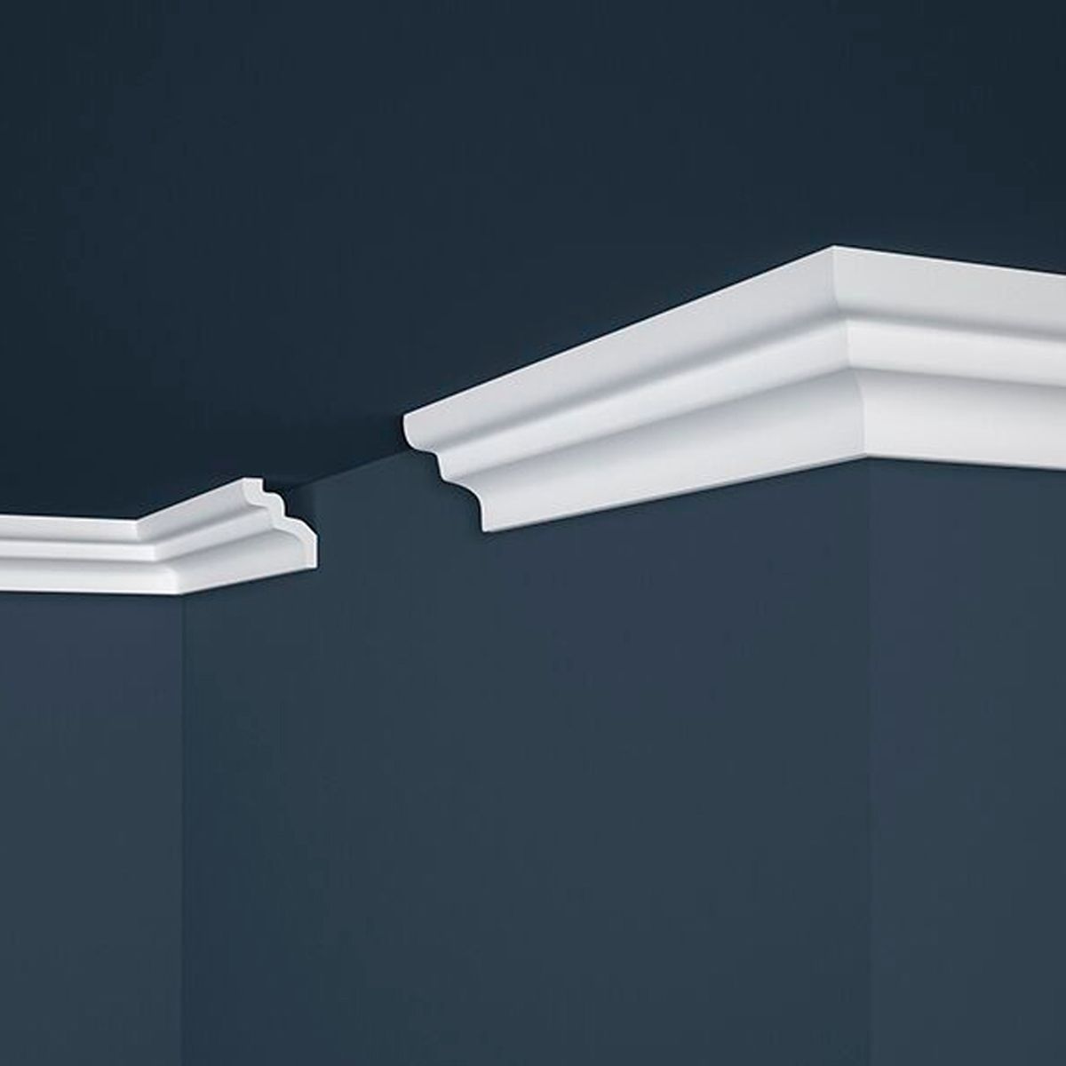 MARBET DESIGN - Cornisa E7 Ps 50x46mm x 2mts Caja 75unds