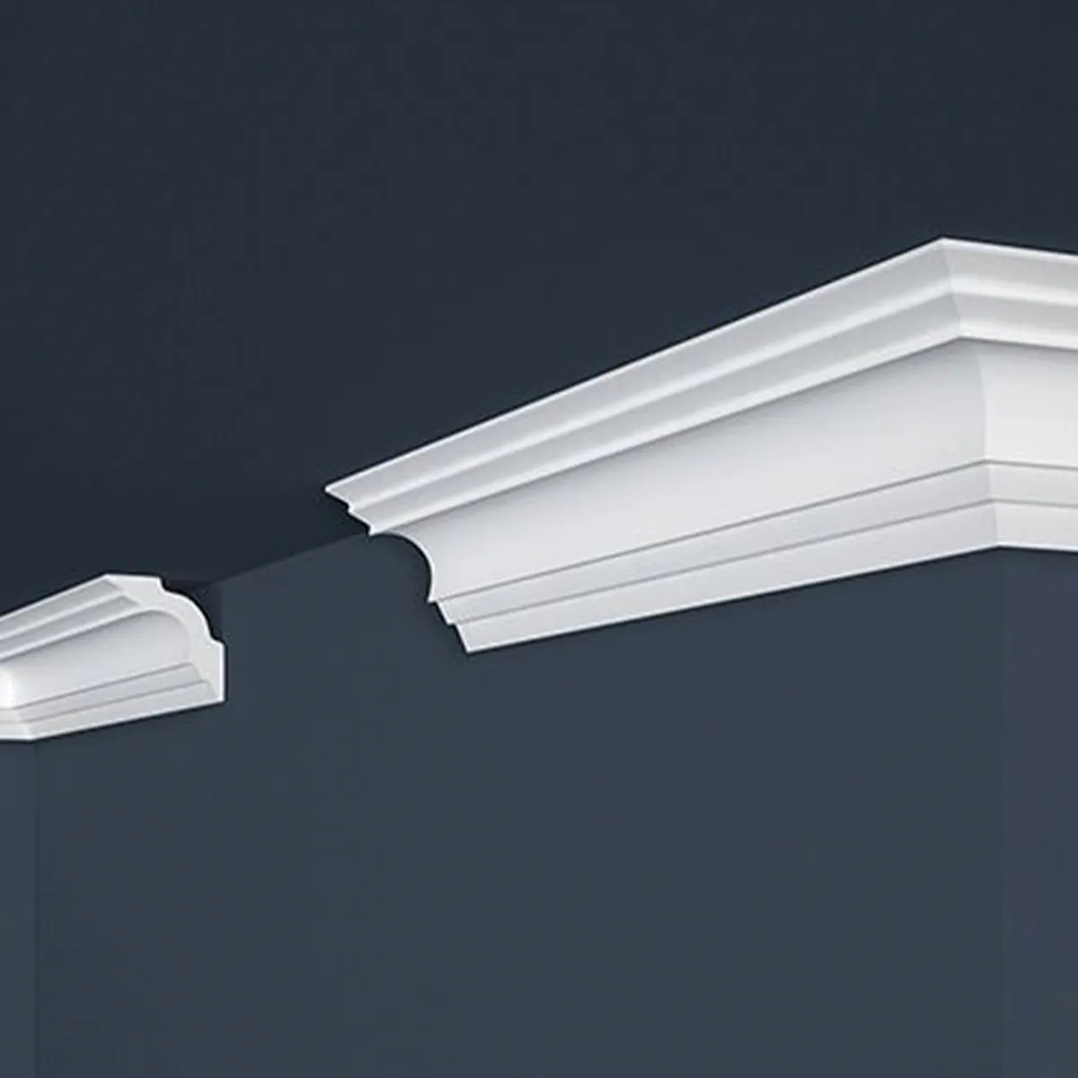 MARBET DESIGN - Cornisa E14 XPS 50x50mm x 2mt Caja 72 unidades