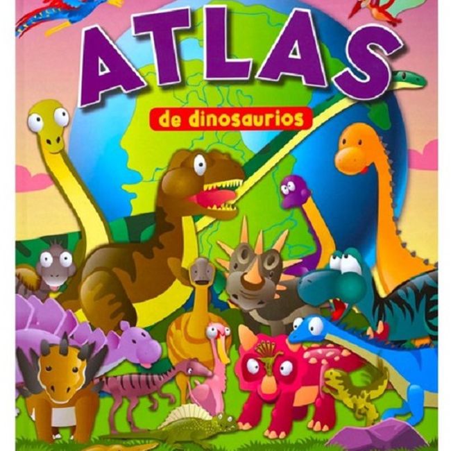 EDITORIAL SALDANA - Atlas De Dinosaurios - Tapa Dura Y Hoja Dura - Ed Saldaña