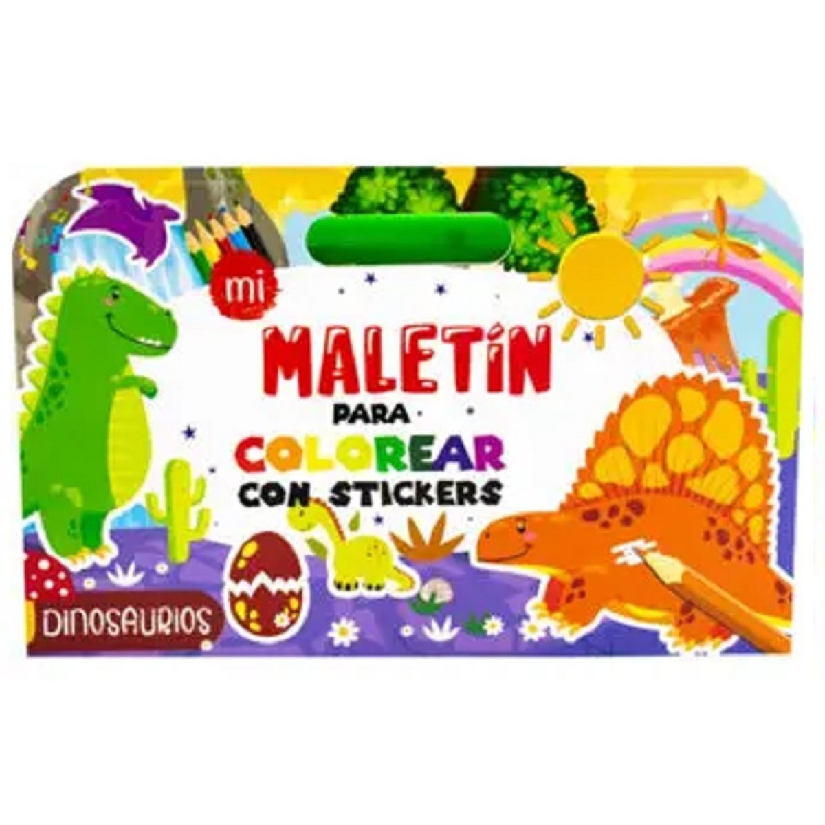 JM IMPORT - Libro-maletin Para Colorear Con Stickers