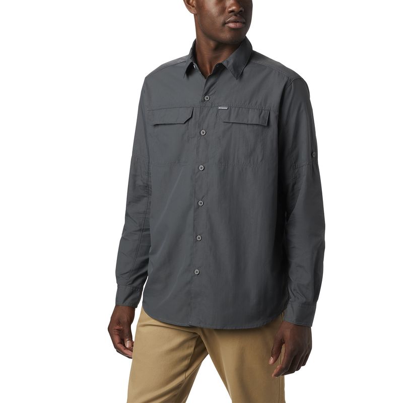 COLUMBIA - Camisa Hombre Silver Ridge 2.0 Gris COLUMBIA