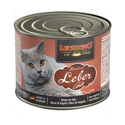 Imagen 2 del producto Alimento Leonardo Higado, Pack x 6 Latas 200gr