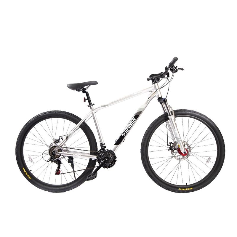 SPINER - Bicicleta MTB Aro 29 Spiner Denver Plata Talla M