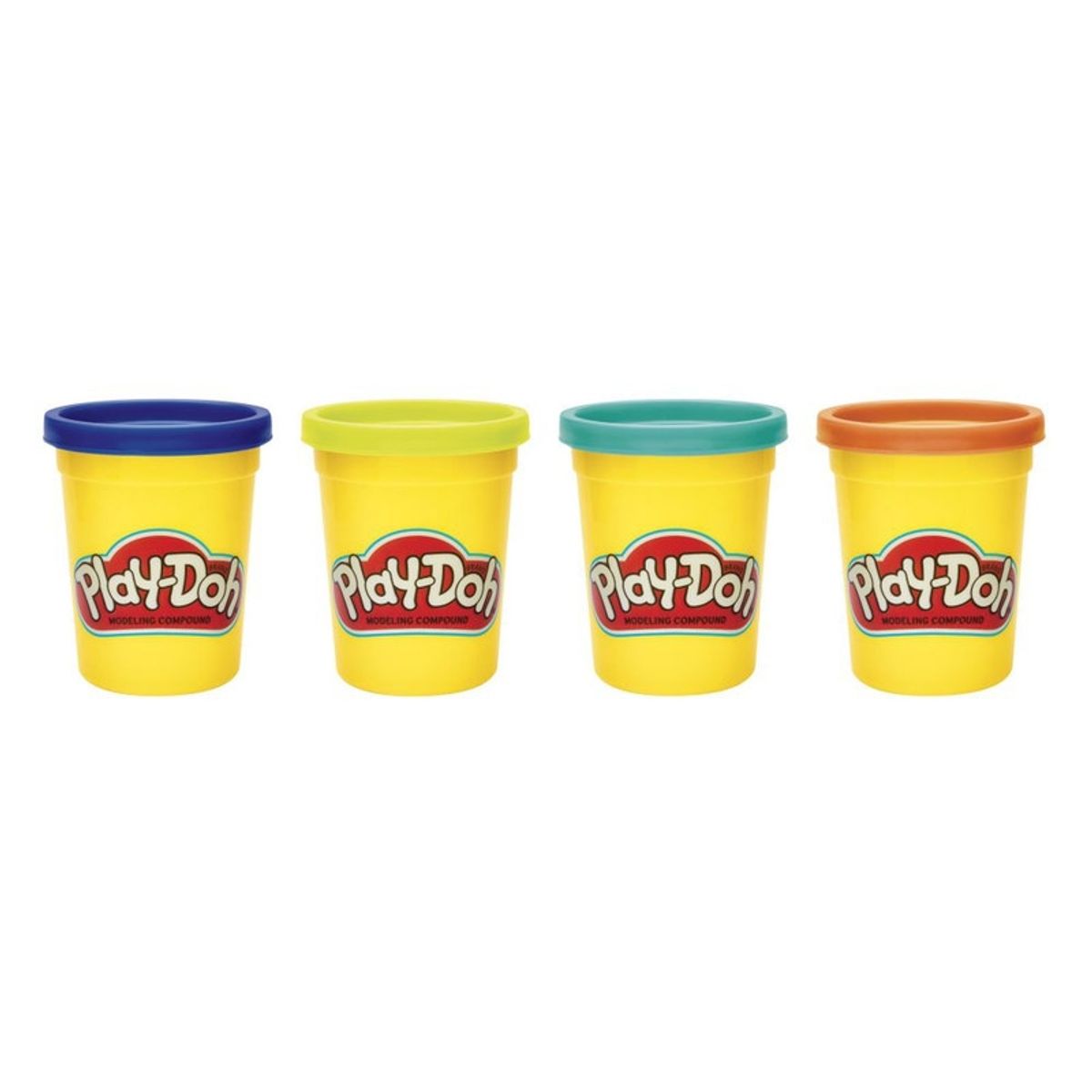 PLAY DOH - MASA PLAY DOH PACK 4 UNID NATURALEZA