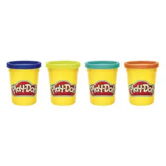 PLAY DOH - MASA PACK 4 UNID NATURALEZA