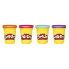 PLAY DOH - MASA PACK 4 UNID GOLOSINAS