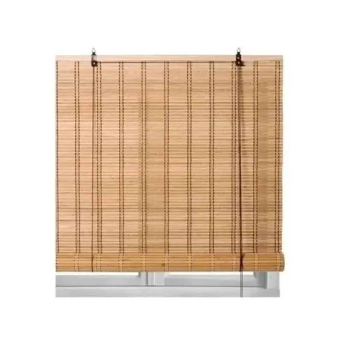 GENERICO - Persianas De Bambú 180x180 Cafe
