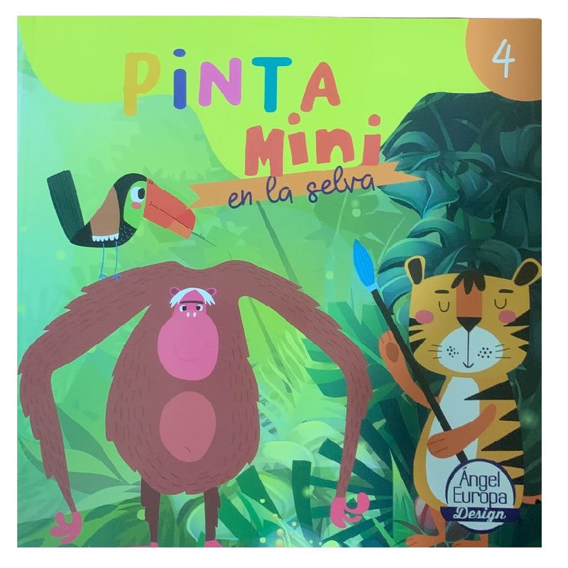 EDITORIAL SUSAETA - Pinta Mini En La Selva, Libro 4