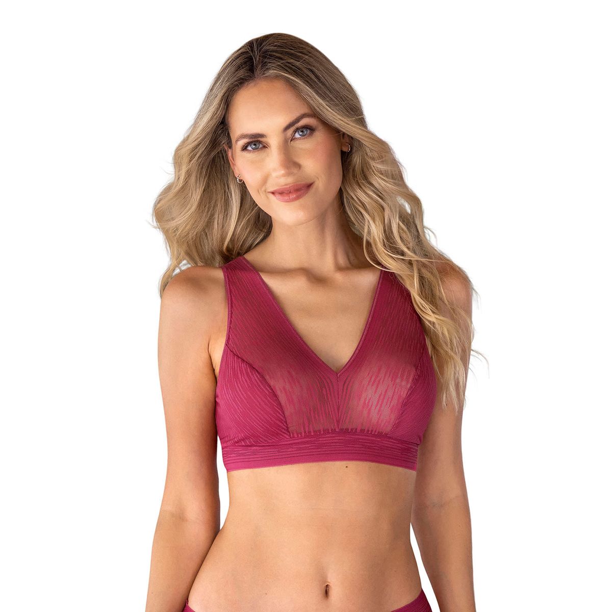 LEONISA - Brasieres 091045 Bralette Fucsia