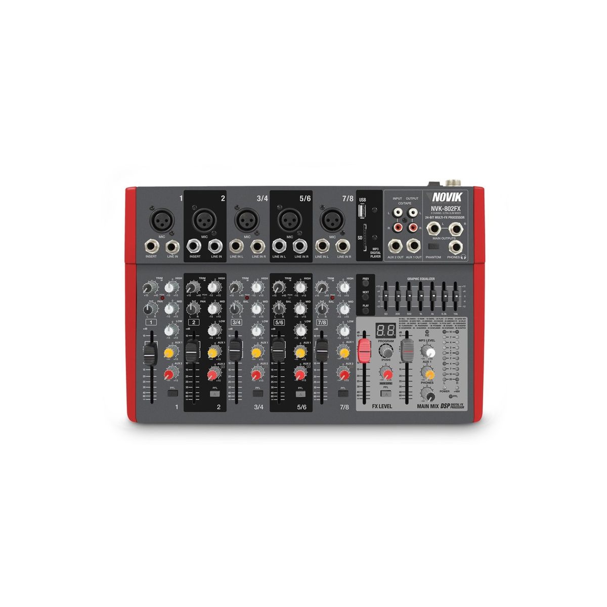 NOVIK NEO - CONSOLA ANALOGA NOVIK NVK 802FX NOVIK NEO