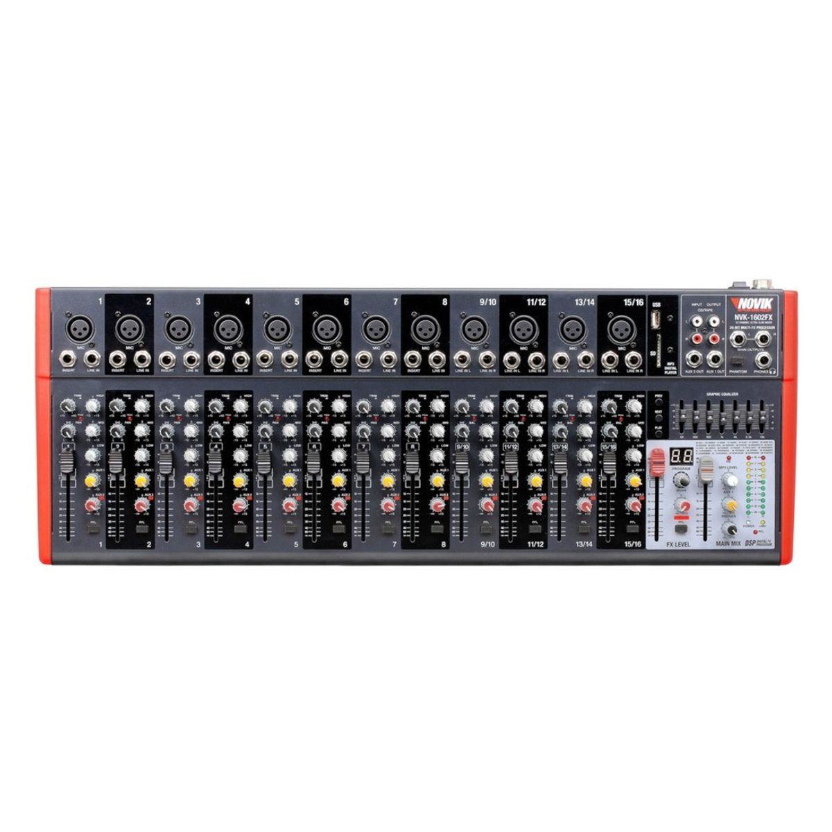 NOVIK NEO - CONSOLA ANALOGA NOVIK NVK 1602FX NOVIK NEO