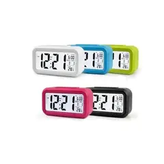GENERICO - Reloj Despertador Pantalla Lcd Fecha Temperatura Alarma