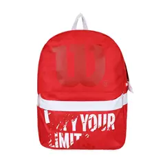 WILSON - Mochila Defy roja con blanco