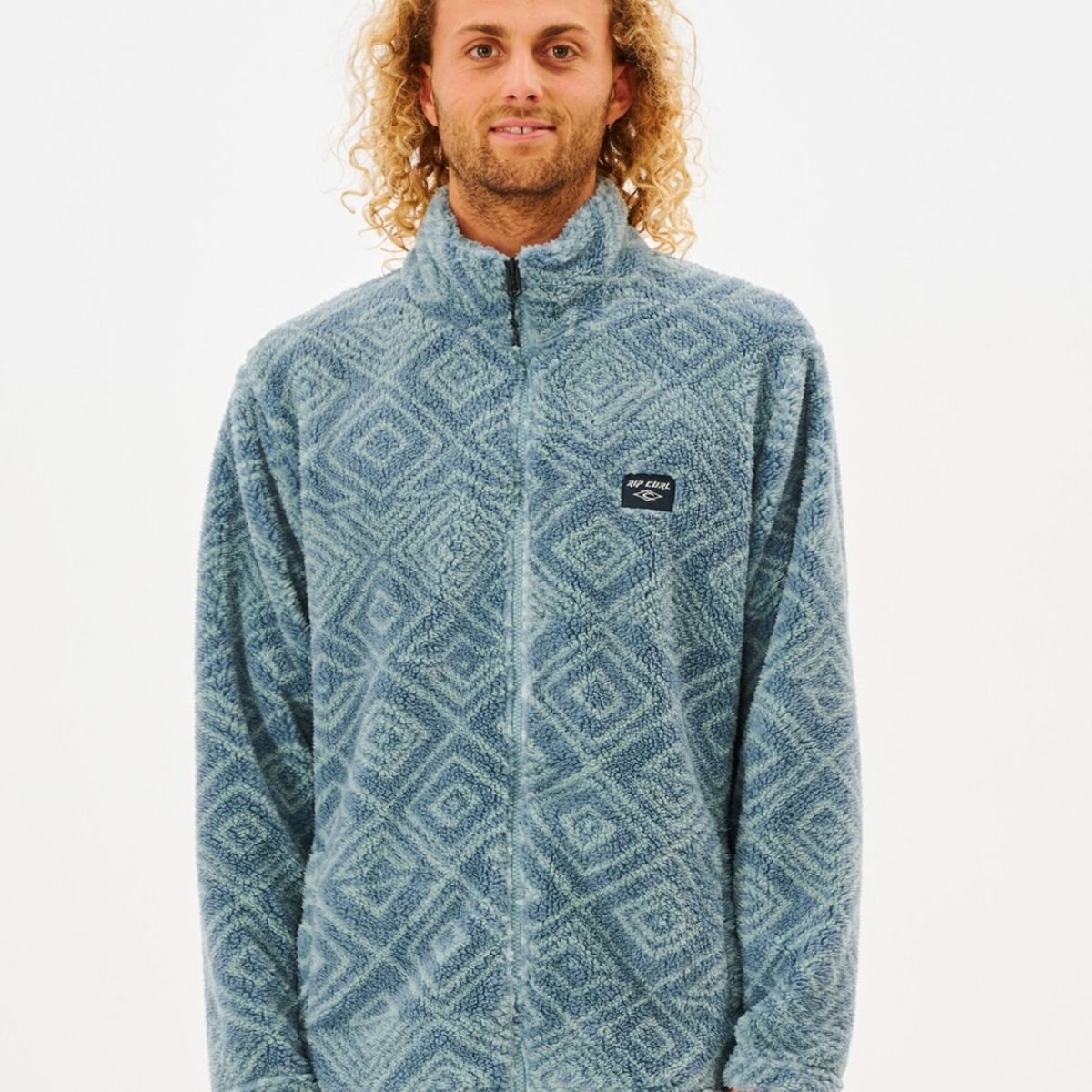 RIP CURL - Poleron PARTY PACK POLAR Hombre Azul Rip Curl